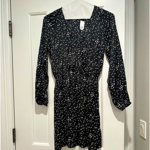 Gap faux wrap dress, NWT, size Small